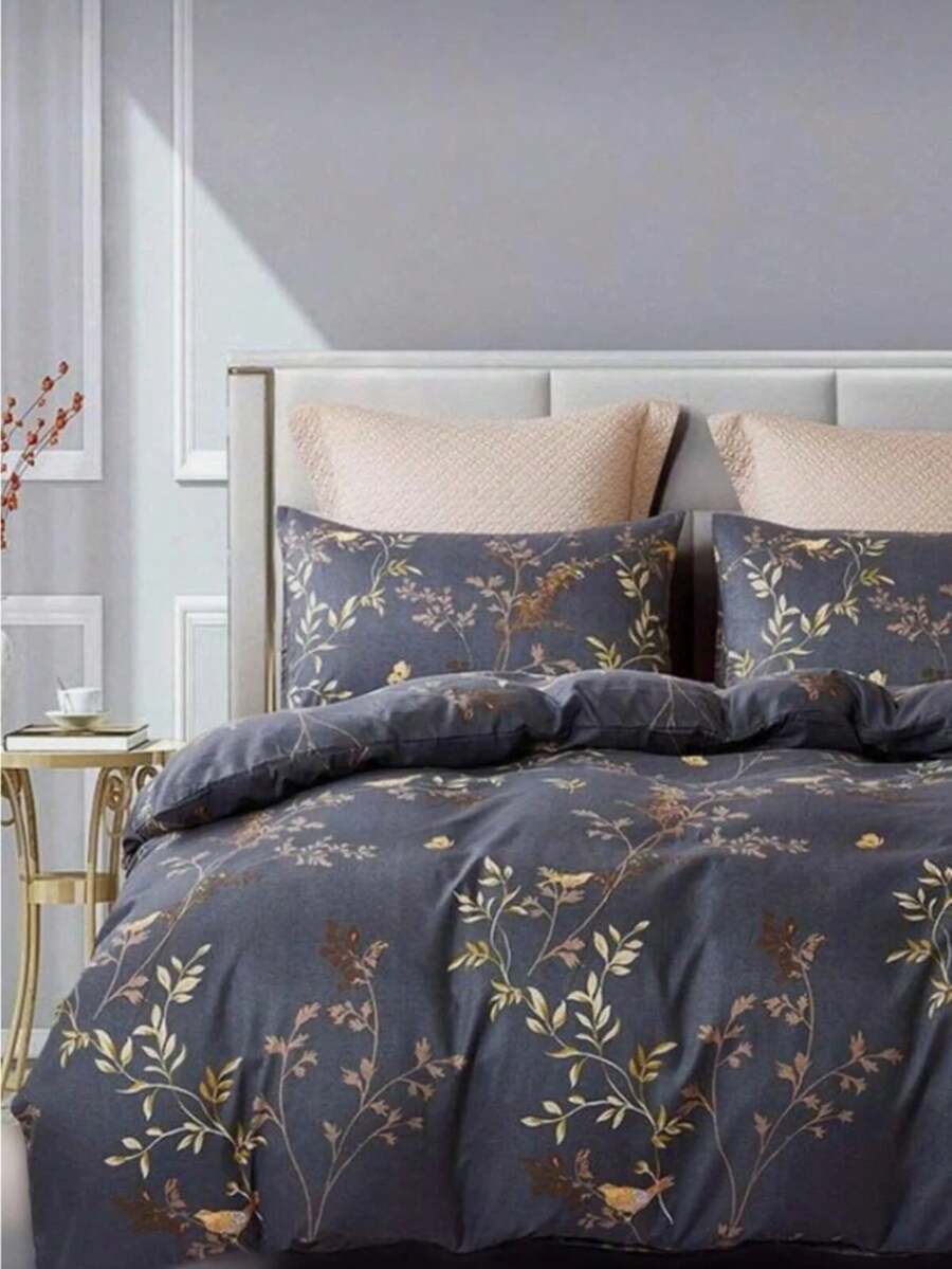 Women's Ranforce Double Duvet Cover Set Sheet Sets - Brown - View 1