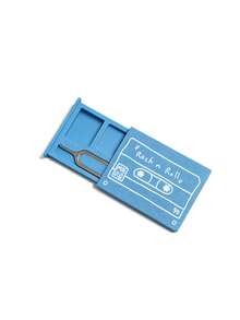 Sim Card Holder, Includes Sim Ejector Tool; Compact And Portable; Shockproof ; Secure Storage For Sim And Tf Cards; Mobile And Digital Accessory. - Multicolor - View 14