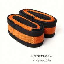[Heavy Duty Lifting Straps] 2 Person 800 Lbs Lifting Straps - Shoulder Lifting Straps For Moving Furniture, Appliances, Mattresses Or Any Items - Orange - Orange - View 7