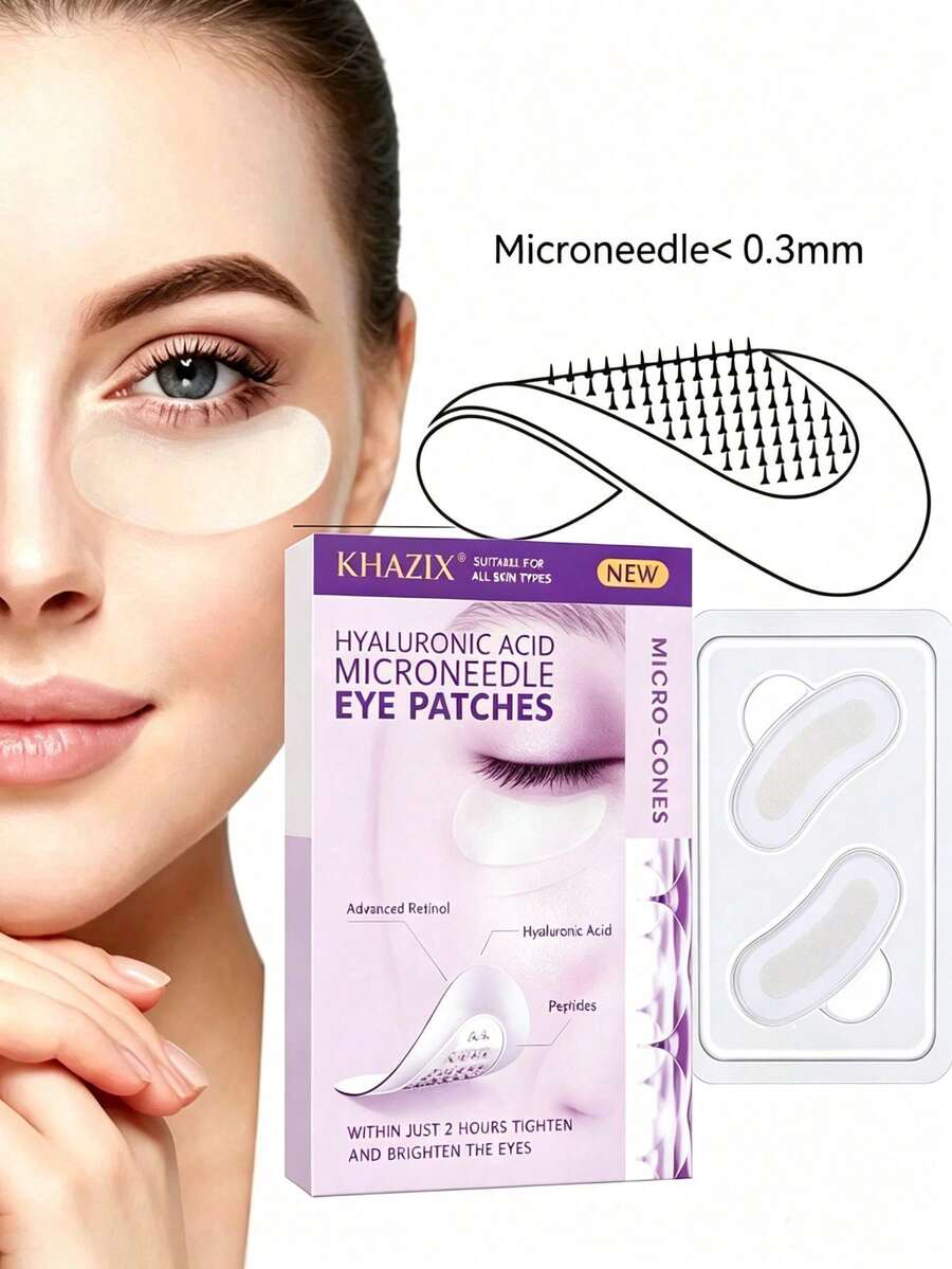 6pcs Skin Care Tools Eye Patches, Facial Massage Tools, Comfortable And Relaxing, Daily Use Massage, Suitable For Eyes, Face And Nose - Multicolor - View 1