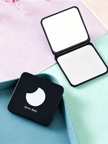 1/2pcs Multi-Color Double-Sided Folding Pocket Makeup Mirror, Portable Compact Square Hand Mirror, Minimalist Travel Makeup Mirror, Suitable For Handbag, Outdoor Daily Touch-Up - Multicolor - View 15