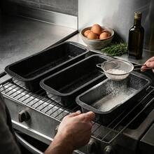 3PCS  Rectangular Carbon Steel Baking Pans 35/30/25 Cm, Non-Stick Toast Bread Cake Pans, Tiramisu Cake Baking Molds, Oven  Bakeware For Classic Cakes, Breads, Pastry & Pate, Easy To Clean Kitchen Baking Tools - View 7