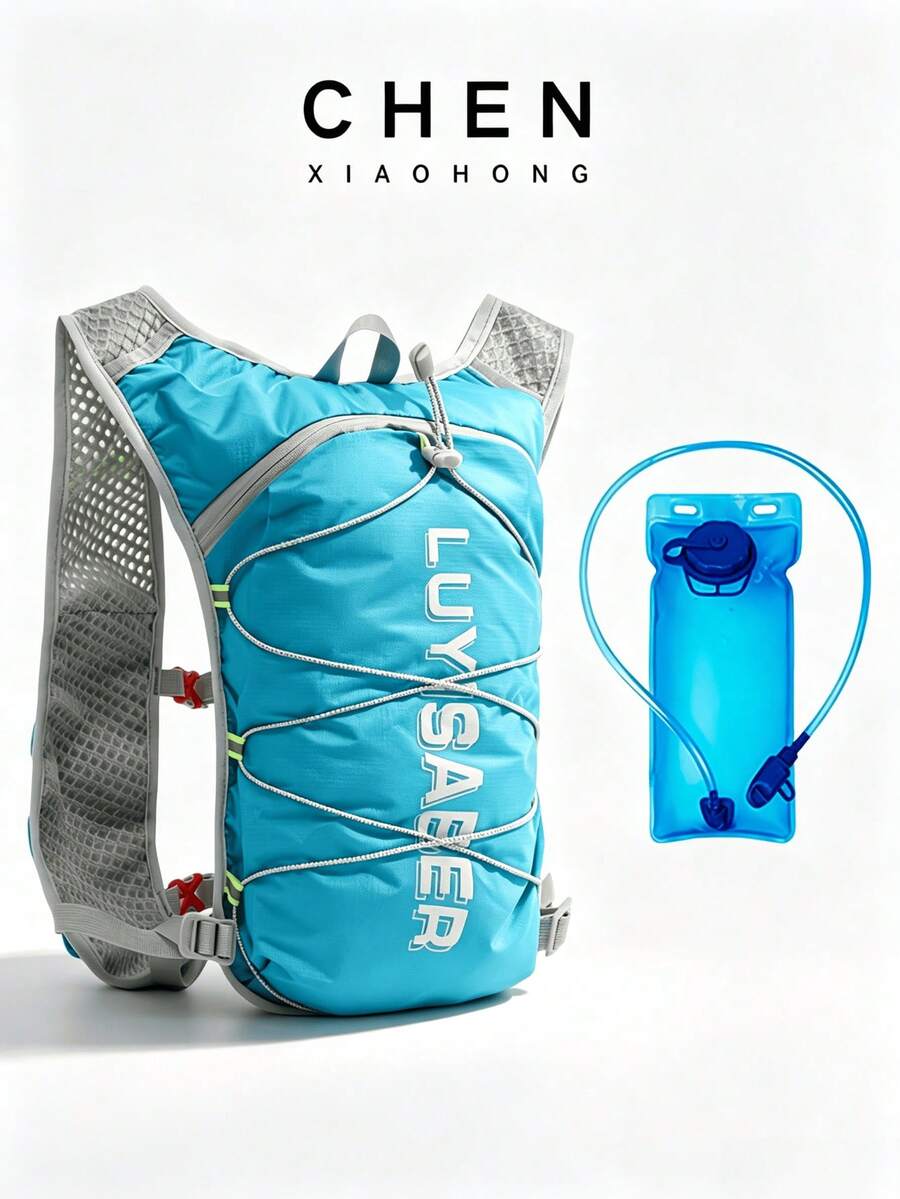 Running Bag - Blue + Water Bag - View 1