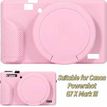 Suitable For PowerShot G7 X Mark III Camera Silicone Protective Case, Scratch Resistant, Cushioned And Anti-Collision Body, Suitable For Travel, Daily Use Camera Silicone Sleeve, Camera Bag, Camera Accessories, Camera Pouch Camera Case - Multicolor - View 9