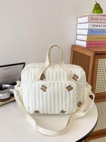 Korean Style Fashionable Portable Mom & Baby Shoulder Bag, Suitable For Young Moms To Use Outdoors, Lightweight Crossbody Bag - Multicolor - View 4