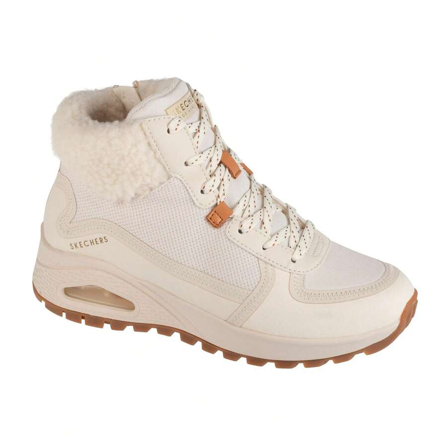 Skechers Uno Rugged - Fall Air 167992-NAT Womens, Beige Winter Boots - beige 3 - View 1