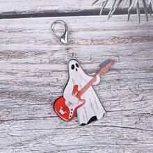 5pcs/10pcs Unique Ghost Keychain Set, Suitable For Handbags, Phones, Cars, Backpack Decoration, For Men And Women. Perfect For Birthday Gifts, Halloween Gifts, Party Decorations, Party Favors, Commemorative Gifts. - Multicolor - View 7