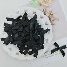 50pcs/Pack Colorful Ribbon Bows For Gift Packaging, Craft Cards, Hair Accessories, Jewelry Bows, Wedding Party Decor, Christmas Decor, Room Decor, Home Decor - View 9