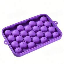 1pc Grape Ball Handmade Soap Mold Candle Mold, A Bunch Of Grapes Handmade Candle Soap Mold Set, Plastic Material, Round - Multicolor - View 3