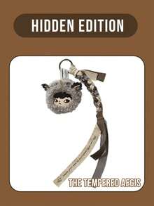 HIRONO Foggy Person Series - Felt Pendant, Daily Backpack Charm, Hirono Blind Box Pendant, Multi-Functional Fashion Accessory, Keychain, Cute Cartoon Creative Design Lanyard, Mystery Box, Holiday Party Gift, Birthday And Christmas Gift - Multicolor - View 5