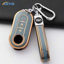 高級 TPU 防護鑰匙套，適用於 Fiat、Ducato、Gal、Panda、Grande、Punto、Lansa、Musa - 菲亞特A款 - 查看 4