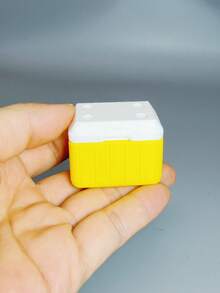 1:12 Miniature Insulated Cooler Box Ice Container Collectible Model, Mini Outdoor Open-Top Portable Insulated Bucket For Model House, Multi-Color Camping Picnic Model Decor - Multicolor - View 10
