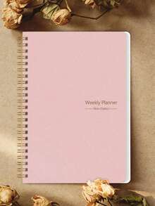 1/2/3pcs Undated Weekly Planner Notebook With Goal Planning, To-Do List, Habit Tracker, Daily Schedule, Suitable For School, Office, Home, Back To School Supplies - Multiple Styles - View 8