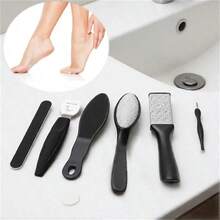Set Perawatan Kaki, Termasuk Pengikis Kaki, Pengangkat Kulit Mati, Kikir Kaki, Alat Pedikur, Set Penghilang Kapalan untuk Anak-Anak, Salon Rumah, SPA, dan Unisex, Kikir Kaki Stainless Steel, Pembersih Perawatan Kaki, Pemotong Kuku - Biru - View 3