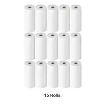 5/10/15 Rolls Of Regular White Thermal Paper,57*25 Mm,Refill Paper For Mini Portable Printers & Pocket Printers,Continuous Printing,Ideal For Photos,Wrong Question,Schedule Printing - 57x25 - View 8