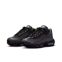 Nike Air Max أحذية رياضية كاجوال للنساء - رمادي داكن-أسود / لمسات باللون الأزرق الفيروزي - مشاهدة 2