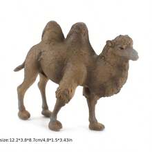 1pc/10pcs Realistic Desert Camel Decoration, Single Hump & Double Hump Camel Model Toy - Multicolor - View 12