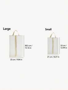 [Foldable Mesh Shoe Bag] Foldable Breathable Mesh Shoe Bag - Transparent Design, Large Capacity Storage For Shoes, Ideal For Gym, Travel, Beach, Cosmetics, And Toiletries - Multicolor - View 7