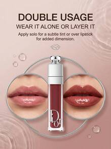 Dior Addict Lip Glow Mini 3ml #009 Travel‑Friendly Sample Size, Tinted Lip Conditioning, Daily Lip Care - Rose Tea - View 6