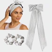 3pcs/Set 2-In-1 Wearable Heatless Curling Headband, DIY Wavy Curls And Yoga Hairband - Multicolor - View 11