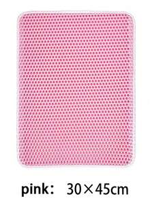 Cat Litter Mat, 22x30 Inch Extra Large & Extra Long Double Layer Litter Box Mat, EVA Non-Slip, Waterproof & Urine-Proof Litter Collection Mat, Easy To Clean & Anti-Scatter (Available In Multiple Sizes And Colors) - Multicolor - View 29