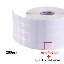 Self-Adhesive Label Stickers, Multiple Sizes Handwritten Self-Stick Blank Labels, Product Price Labels, Food Date Labels, Storage Box Labels, Daily Office Differentiated Classification Label Stickers - View 9
