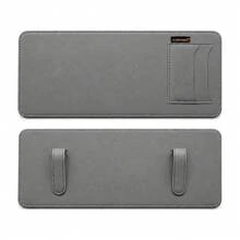 XIJIANBAO Car Sun Visor Extender, Multi-Functional Storage Panel, PU Leather, Can Store Cards, Anti-Glare, UV Protection, Adjustable Back Clip, Suitable For Various Car Models, Car Interior Accessories, Holiday Gift For Car Enthusiasts - A - View 10