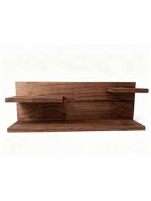 Wooden Rustic Bookshelf, Decorative Shelf/Wall Display Rack, Wooden Wall-Mounted Decorative Shelf, Farmhouse/Rustic/Country Wall Decor - View 12