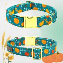 Bobo Rainbow Fall Cute Pet Dog Collar Adjustable Anti Choking Pet Collar Suitable For Dogs Used For Training Walking Heavy Duty Dogs Outdoor Special Neck Strap - Dark Green - View 4