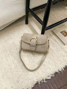 Tas selempang retro yang stylish ini dapat dengan mudah memuat barang-barang penting sehari-hari dan cocok untuk berbagai gaya dan kesempatan. - MultiWarna - View 9