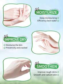 SADOER Set Masker Tangan & Kaki, Melembapkan & Menutrisi, Anti Pecah-pecah, Melembutkan & Mencerahkan Kulit Tangan & Kaki, Set Hadiah Halloween & Natal - Campuran membran untuk tangan dan kaki - View 5