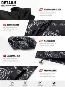 1pc Women's Outdoor Sports Style Jacket With Stand Collar, Adjustable Hem, Practical Pockets, Versatile For Cycling And Climbing - Black - View 6