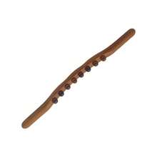 8/10/20/31顆珠櫸木按摩棒，適用全身按摩，可疏通經絡，背部刮痧棒，美容院背部按摩棒 - 彩色 - 查看 13