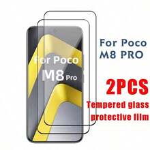 2pcs Screen Protector, Compatible With Xiaomi 17/17T/17T Pro, 15/15T/15T Pro, 14/14T/14T Pro, POCO C65/C75/C85/F7/F7 Pro/F7 Ultra/F8/F8 Pro/F8 Ultra/M7/M8/M8 Pro/X6/X6 Pro/X7 Pro Series, 3D Tempered Glass Phone Film 9H Hardness, High Definition Transparent Anti-Scratch Anti-Fall Touch Sensitive Precise Fit Easy Installation Durable Screen Protector - Clear - View 11