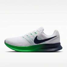 Nike Sepatu Olahraga Pria Run Swift 3 Terbaru: Sepatu Lari Kebugaran yang Empuk, Ringan, dan Bernapas - Putih/Hitam Hijau - View 9