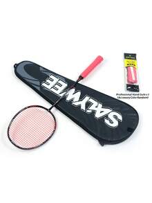 SALYWEE Composite Carbon Fiber Badminton Racket With Matching Bag, Enhanced Control & Speed, Solid Core Mid-Od, Ultra-Light, 4U, G5, ≤28lbs, Great For Training, Sports Gift Ideas - Multicolor - View 14