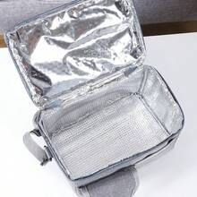 Tas Bekal Makan Siang Terisolasi Unisex, Tas Bekal Makan Siang Genggam Anti Bocor yang Dapat Digunakan Kembali dan Menjaga Suhu Dingin, Dilengkapi Tali Bahu yang Dapat Diatur, Tas Penyimpanan Wadah Bekal Makan Siang Portabel, Cocok untuk Kerja, Kantor, Piknik, dan Perjalanan - MultiWarna - View 6