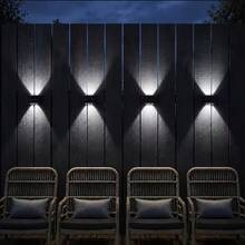 Solar Outdoor Wall Decor Light, LED Ambient Wall Wash Light, Suitable For Garden Walls, Fences And Seasonal Holiday Decoration - Wall Washer Light - View 2