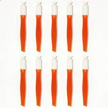 2/6/10pcs Multi-Function Suction Cup Nail Clippers - Professional Manicure Tool, Easy Application Of Base Coat, Fragrance-Free, Orange And White Color, Precise Foot Care, Accurate Nail Application | Ergonomic Design | Durable Plastic Material, Suitable For Toenails And Foot Cleaning - Multicolor - View 7