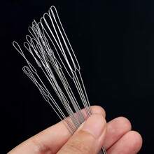 7Pcs Ultra-Fine Beading Needles - Large-Eye Twisted Needles Suitable For Jewelry Of Various Sizes, Crafts, And Jewelry Making - View 8