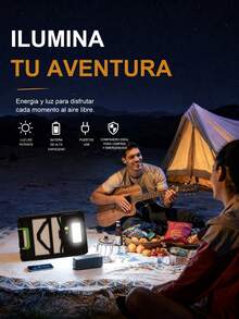 MOREKA Panel solar exterior de 15 W, batería de larga duración de silicio monocristalino, fuente de alimentación de emergencia para exteriores, iluminación exterior, pantalla de alimentación, IP65 a prueba de agua - Ver 8