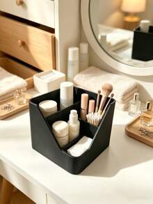 Kotak Penyimpanan Kosmetik Cetak 3D, Organizer Lipstik, Eyeshadow, Kuas Makeup, Kotak Penyimpanan Berbentuk V Multifungsi, Penyimpanan Meja, Dekorasi Rumah, Dekorasi Ruangan, Aksesoris Kamar Mandi, Cocok untuk Meja Rias, Kamar Mandi, Penyimpanan Alat Tulis Meja Kantor - MultiWarna - View 6