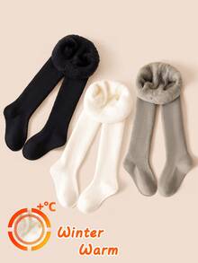 [Autumn/Winter Style] 1/3 Pairs Girls/Infant/Toddler Tights, Classic ...