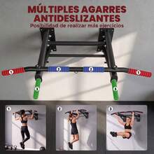 Sportnow Barras simples y paralelas - Negro - Ver 4