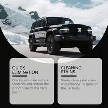 Paint Scratch Care Cream, Easily Remove Small Car Surface Defects. Apply Scratch Repair Cream On The Car Body To Restore Deep And Shallow Scratches Without Damaging The Original Paint Surface, Perfect For Repairing Small Paint Defects - Solid State - View 7