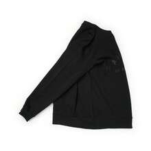 Adidas Sweatshirt Pullover Leher Bulat Rajut Minimalis Fashion Pria Musim Semi/Musim Gugur JL6063 - Hitam - View 3