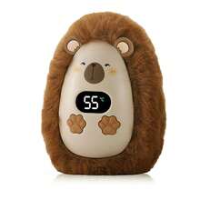 Plush Cute Pet Hand Warmer, 3-Level Temperature Adjustment, Digital Temperature Display, Compact Portable Comfortable Grip - Winter Essential Heating Device, Battery Capacity: 2000mAh - Multicolor - View 9