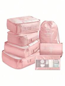 Travel Storage Set - Pembe - Görünüm 1