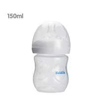 Botol Susu Bayi PP Leher Lebar 300ml & 150ml, Ringan, Mulut Lebar untuk Memudahkan Pembersihan - Putih - View 9