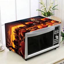 1pc Microwave Dust Cover, Home Oven Rack Dust Cover, Washable Dust Cover, Home Food Machine Dust Cover, Highly Attractive Kitchen Storage Cabinet Dust And Stain-Proof Cover - Full Coverage - View 14